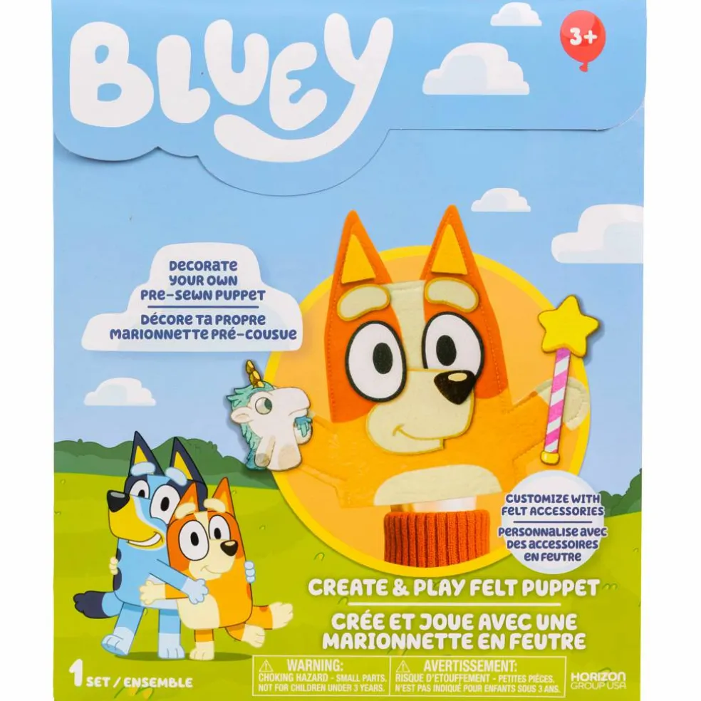 Bluey Create & Play Bingo Felt Puppet Set