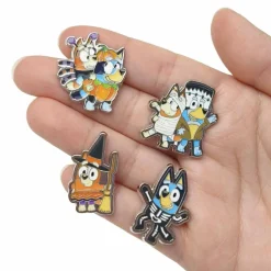 Bluey Halloween Pins, 4ct.