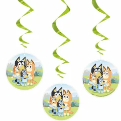Bluey Hanging Swirl Décor, 3ct.