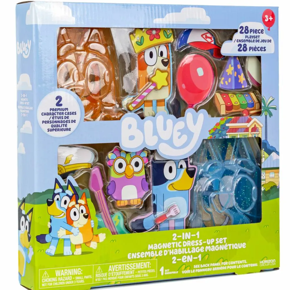Bluey 2-in-1 Magnetic Dress-Up Set
