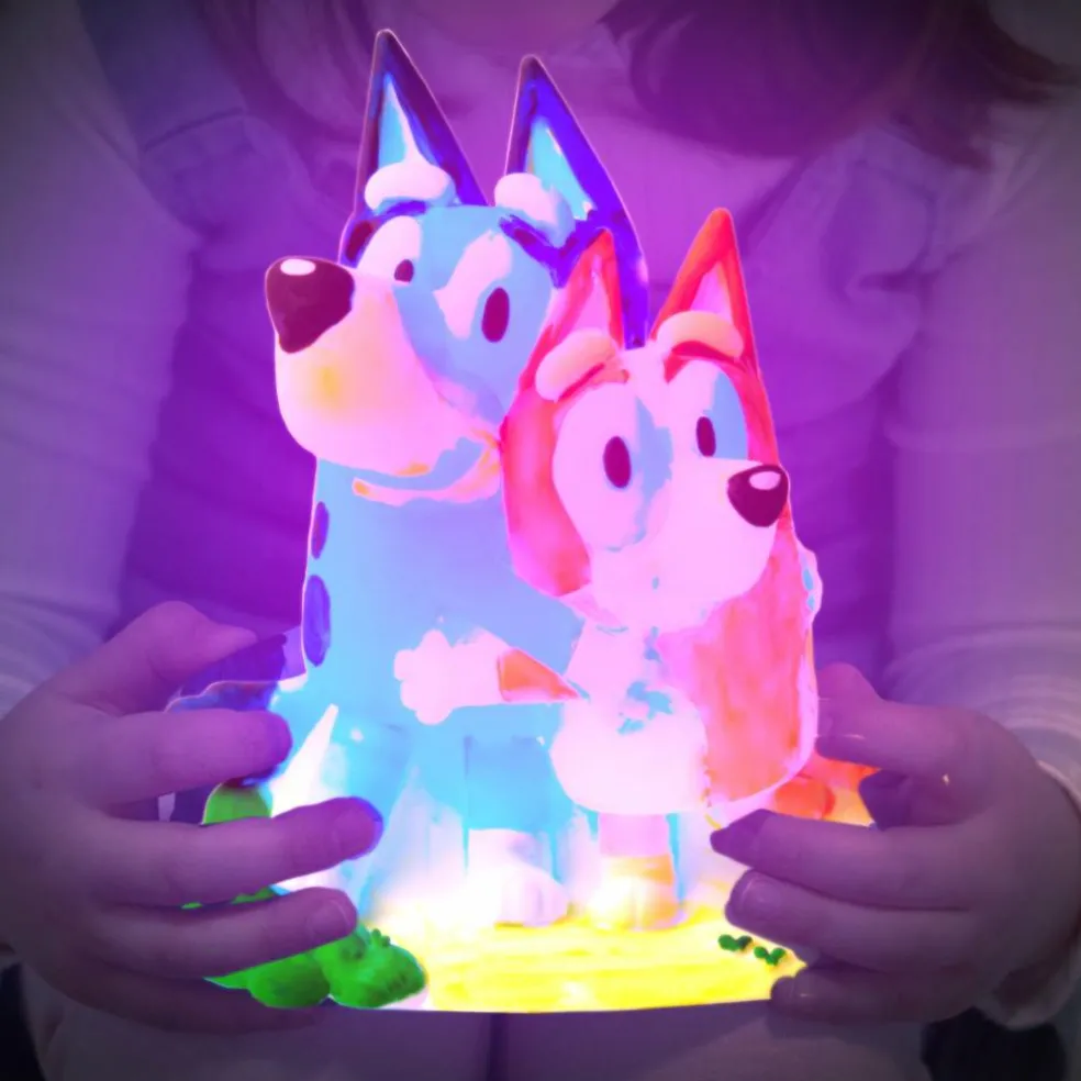 Bluey Paint Your Own Light-Up Figurine