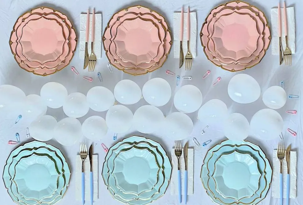 Blush Cutlery Utensils (Set of 24)