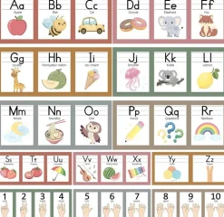 Boho Alphabet for Classroom Wall Decorations (Boho)