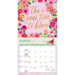 Bonnie Marcus OFFICIAL | 2027 7 x 14 Inch (Hanging) Monthly Mini Wall Calendar