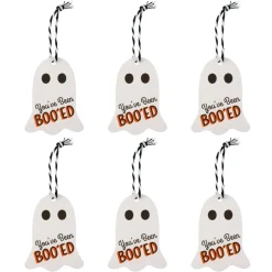 Boo'ed Ghost Gift Tags, 6ct. by Celebrate It™