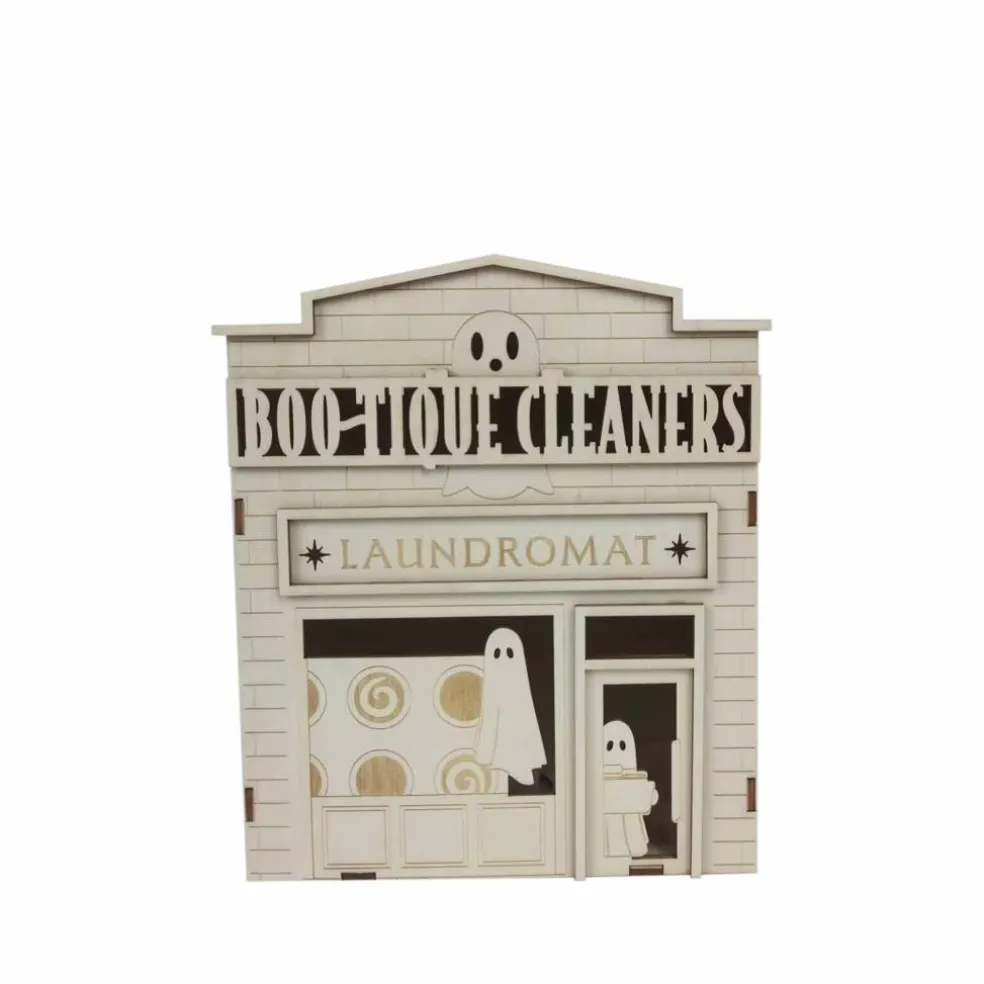 7" Boo-Tique Cleaners DIY Wood Décor by Make Market®