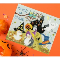 Bothy Threads Trick Or Treat Counted Cross Stitch Kit