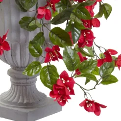 28" Bougainvillea In Decorative Urn