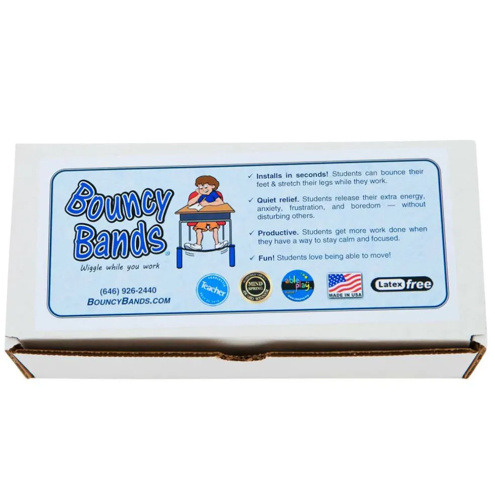 Bouncy Bands for Desk, Blue