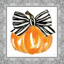 Bow Pumpkin Shaped Plates