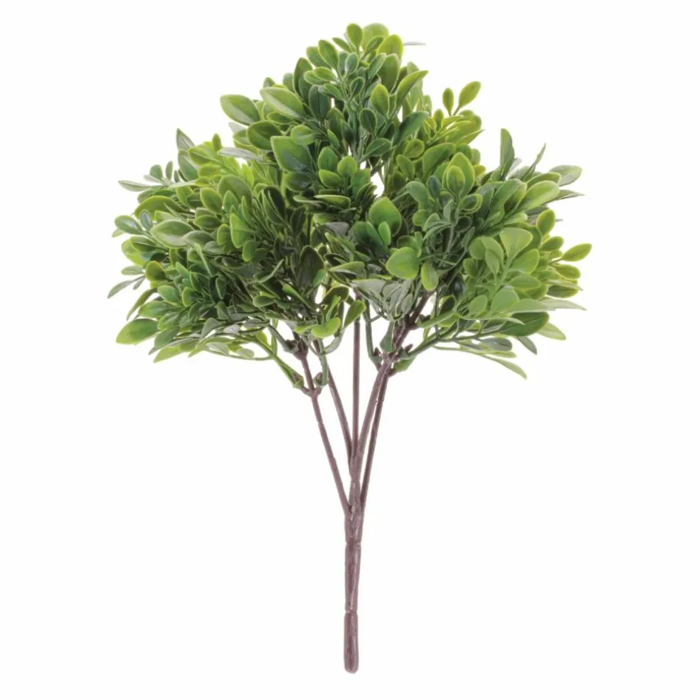 11.5" Boxwood Foliage Bush, 6ct.