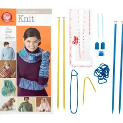 Boye® I Taught Myself to Knit™ Kit