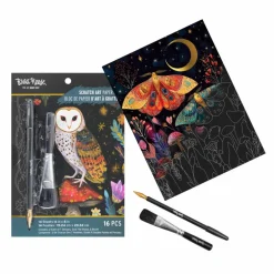 Brea ReeseĀ® 6" x 8" Folk Forest Scratch Art Paper Pad