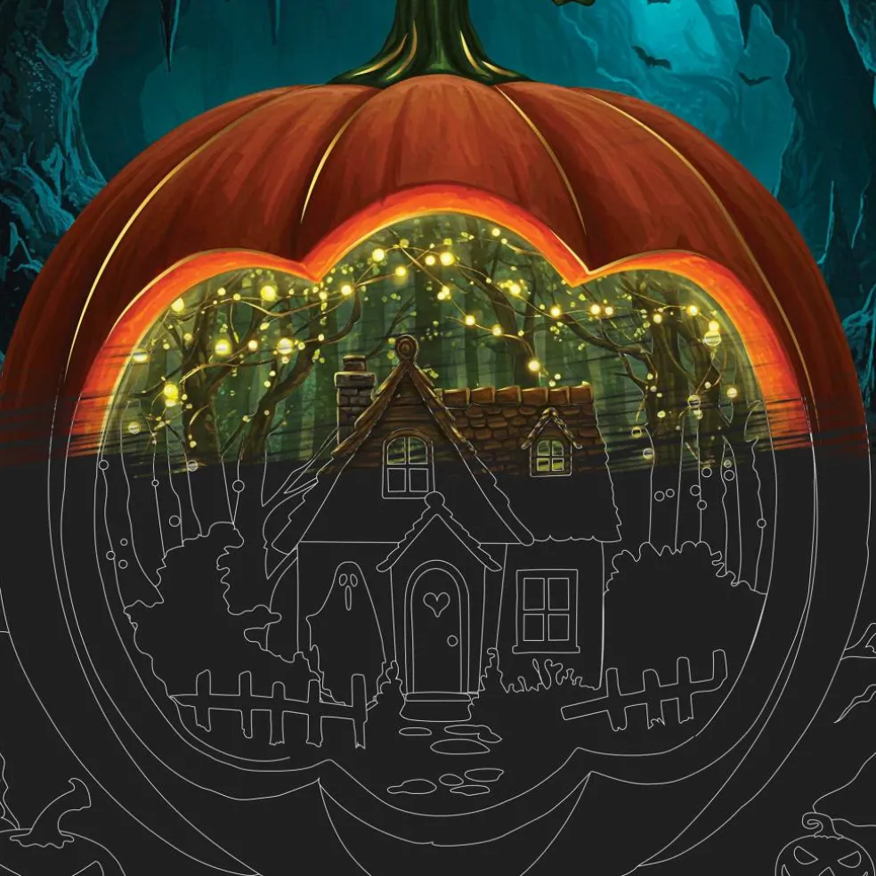 Brea Reese® 12" x 12" Jack-O'-Scene Scratch Art Paper Pad
