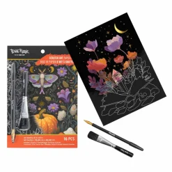 Brea ReeseĀ® 6" x 8" Mystical Garden Scratch Art Paper Pad