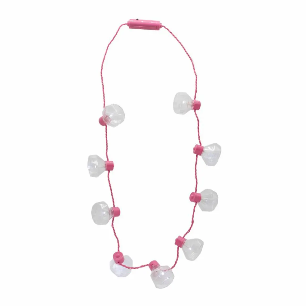 Bride Light Up Diamond Ring Necklace