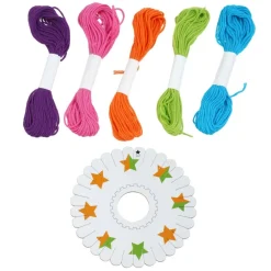 Bright Floss Friendship Bracelet Kit by Creatology™