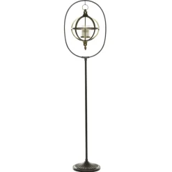 Bronze Iron Modern Candle Holder Lantern, 66