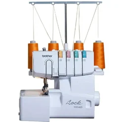 Brother 1034D 3 or 4 Thread Serger with Easy Lay In Threading