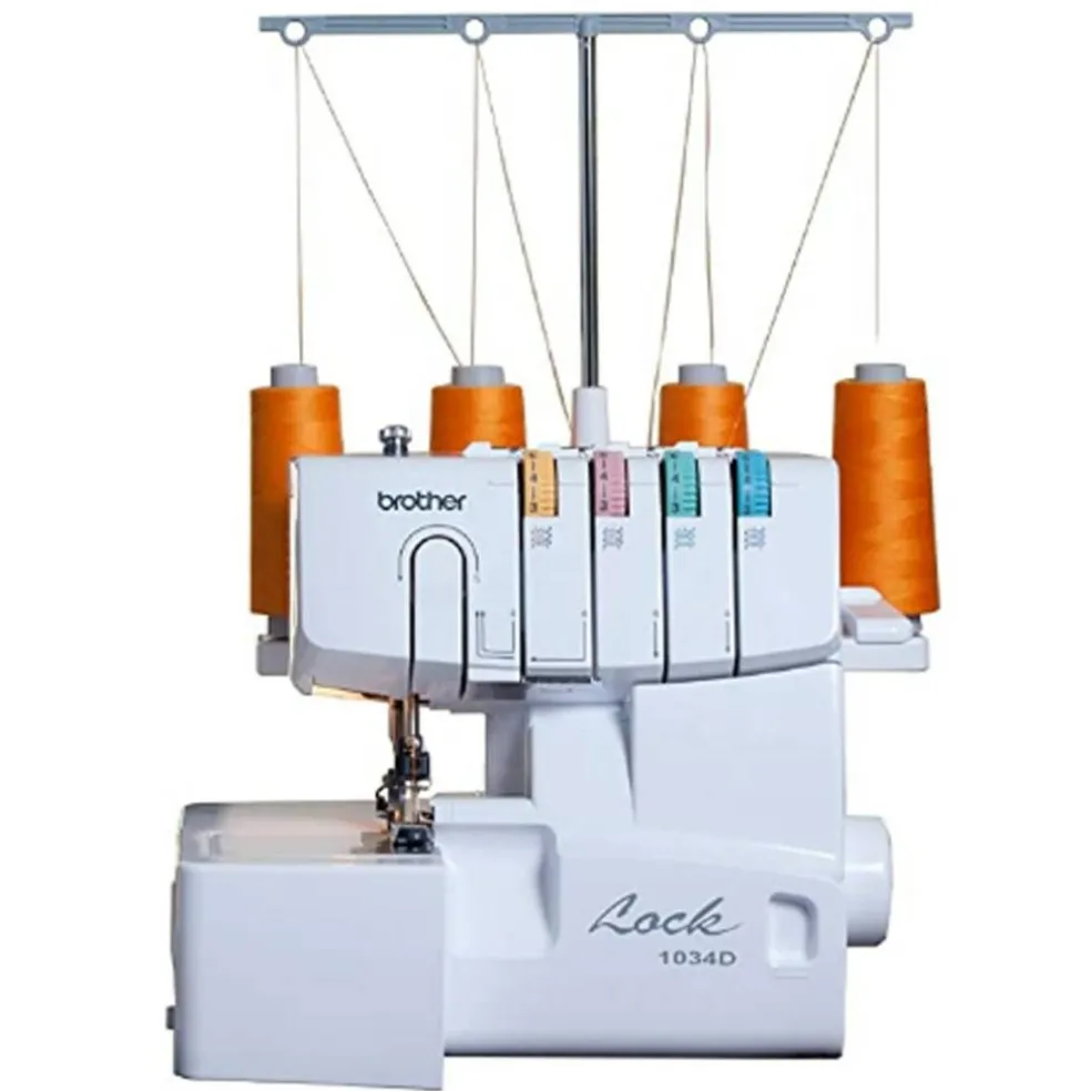 Brother 1034D 3 or 4 Thread Serger with Easy Lay In Threading