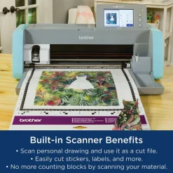 Brother SDX125E ScanNCut DX with 76 SVG Files