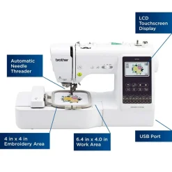 Brother SE700 Embroidery & Sewing Machine w/ 4