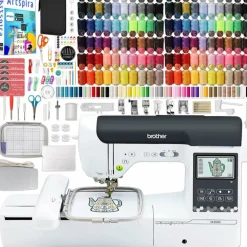 Brother SE2000 Embroidery & Sewing Machine w/ Deluxe Sewing Bundle
