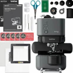 Brother Skitch PP1 4" x 4" Embroidery Machine with 200+ Accessory Kit
