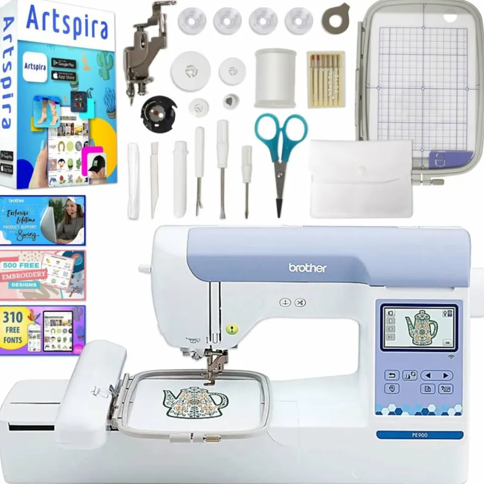 Brother SP-1 Sublimation Printer with SE2000 Combo Embroidery Machine
