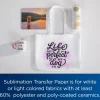 Brother 8.5" x 11" Sublimation Paper, 100 Sheets