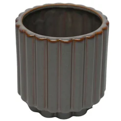 5.75" Brown Ceramic Pot by Ashland®