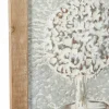 52" Brown Farmhouse Shutter Wall Décor Set