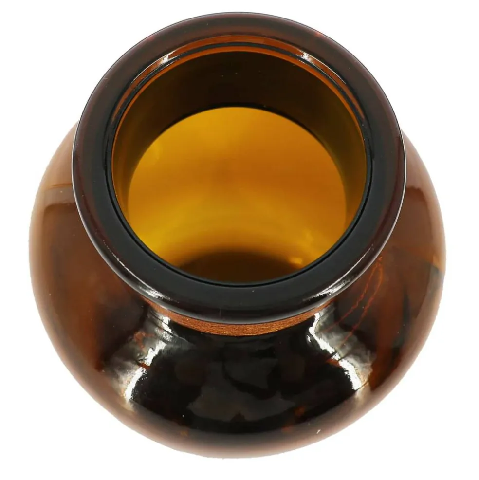 Brown Glass Vase Bottle Tabletop Décor by Ashland®