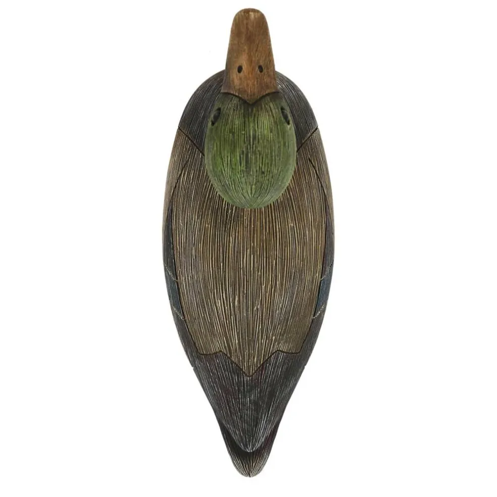 10.75" Brown & Green Duck Tabletop Décor by Ashland®