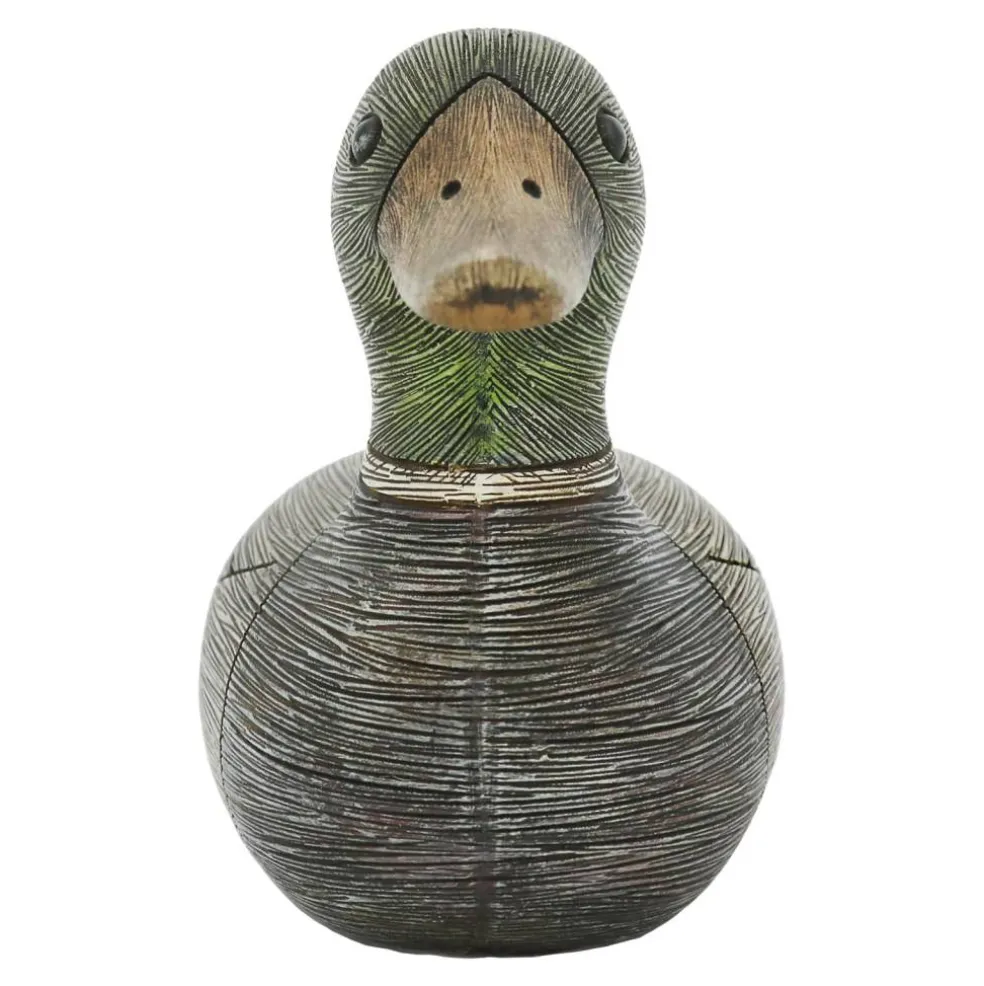 10.75" Brown & Green Duck Tabletop Décor by Ashland®