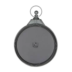 30" Brown Metal Coastal Wall Clock