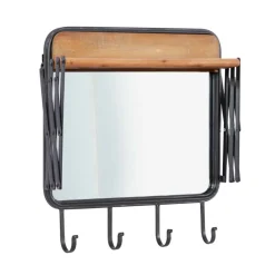 Brown Metal Industrial Wall Hook, 19