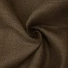 Brown Moygashel Solid Woven Irish Linen Home Decorating Fabric By the Yard