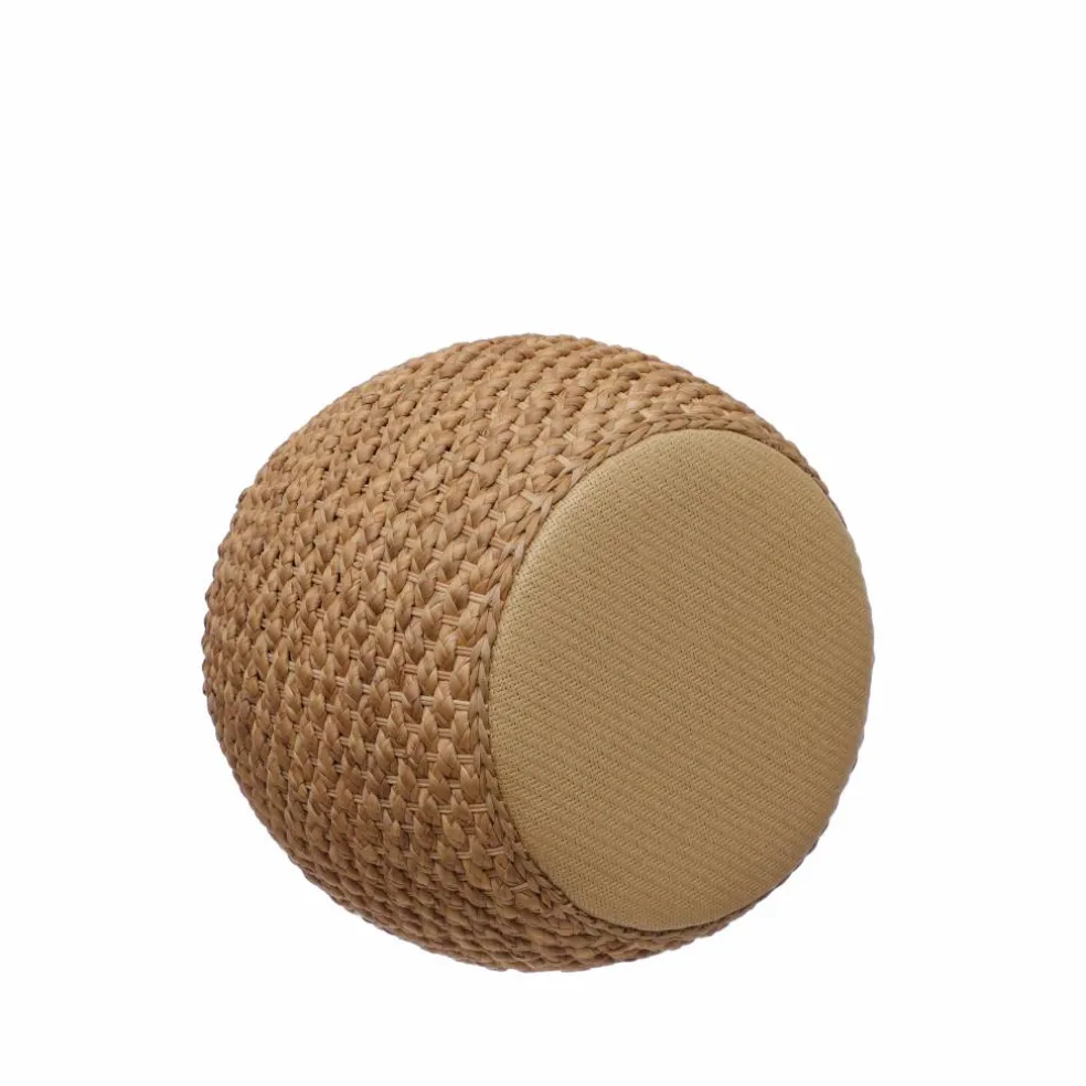 15.5" Brown Rattan Ottoman by Ashland®