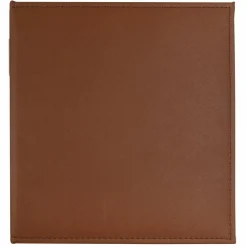 Brown Saffiano D-Ring Scrapbook Album by Recollections®