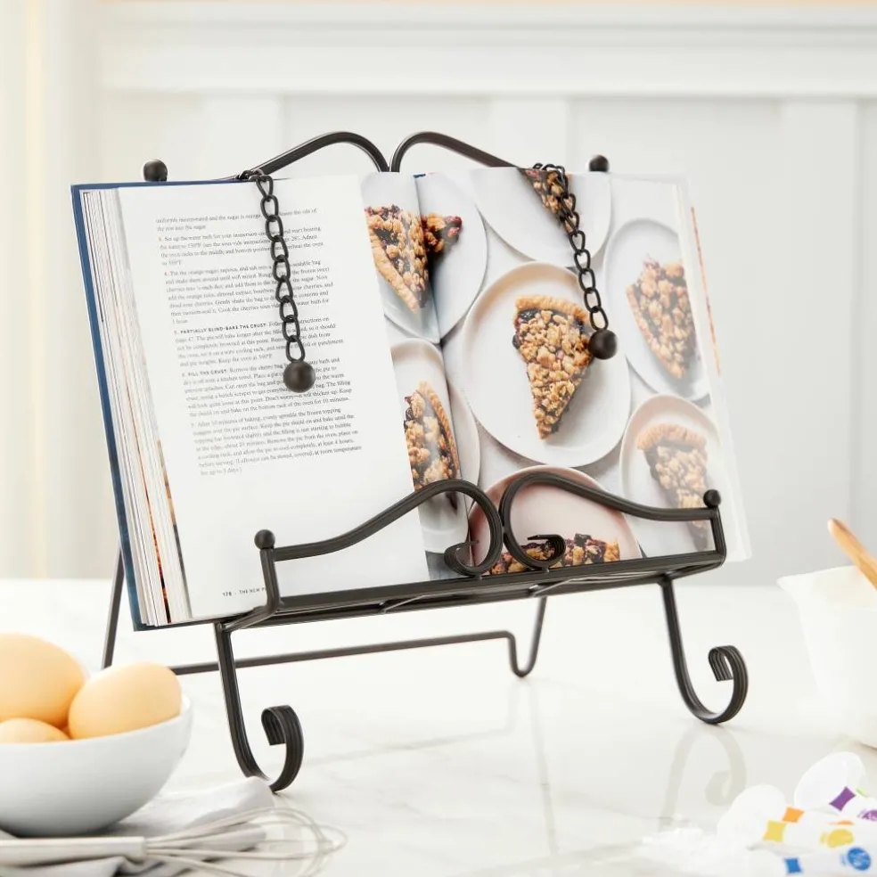 Brown Swirl Cookbook Easel By Studio Décor®