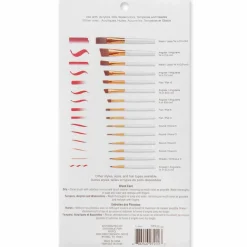 Brown Taklon Super Value Paintbrush Pack By Craft Smart®