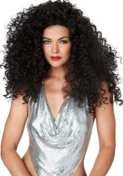 Brunette Disco Diva Wig for Women