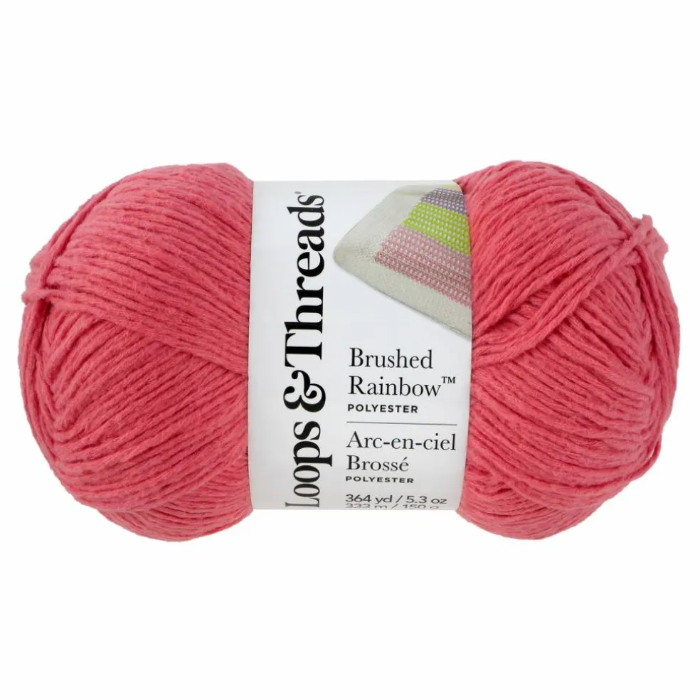 Brushed Rainbow™ Yarn by Loops & Threads®