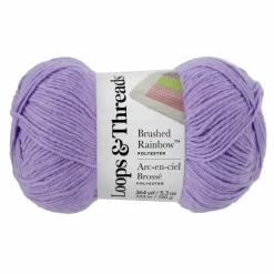 Brushed Rainbow™ Yarn by Loops & Threads®