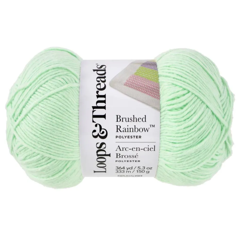 Brushed Rainbow™ Yarn by Loops & Threads®
