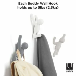Buddy Wall Hooks, 3ct.