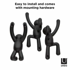 Buddy Wall Hooks, 3ct.