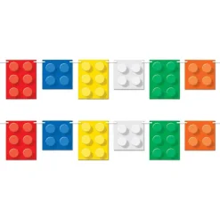 Building Blocks Party Streamer