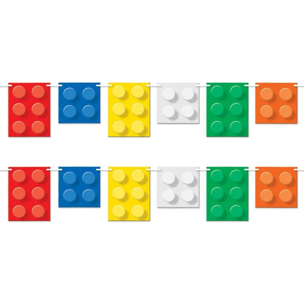 Building Blocks Party Streamer
